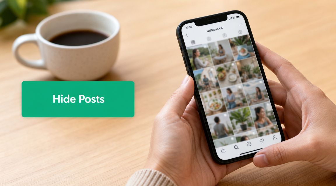 How to Hide Instagram Posts for More Privacy & Growth | Gainsty